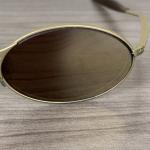 OAKLEY '90s E-Wire Sunglasses - Gold/Brown