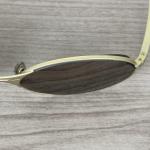 OAKLEY '90s E-Wire Sunglasses - Gold/Brown