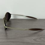 OAKLEY '90s E-Wire Sunglasses - Gold/Brown