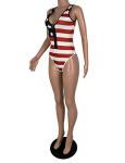 American Flag One-Piece Bathing Suit for Women