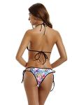 Bahamas Flag Triangle Bikini Set for Women