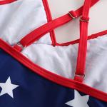 Hawaiian Ruffle One Piece Swimsuit for Girls