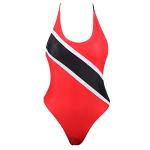 Caribbean Flag Rasta Monokini Swimsuit for Women