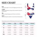 Cuba Flag Push-Up Bikini Swimsuit for Women