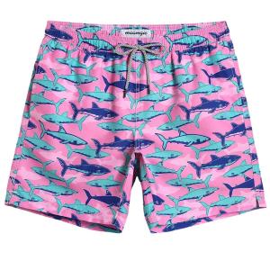 Men's Shark 3D Beach Shorts for Kids