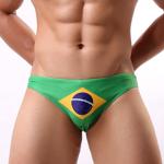 Brazilian Flag Men's Swim Briefs