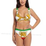Iran Flag Push-Up Bikini for Women