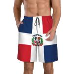 Men's Dominican Republic Flag Swim Shorts M-2XL
