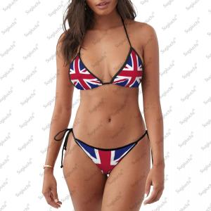 UK Flag 3D Printed Micro Bikini Set
