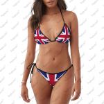 UK Flag 3D Printed Micro Bikini Set
