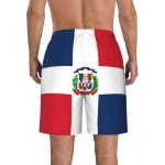 Men's Dominican Republic Flag Swim Shorts M-2XL