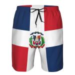 Men's Dominican Republic Flag Swim Shorts M-2XL