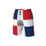 Men's Dominican Republic Flag Swim Shorts M-2XL