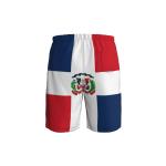 Men's Dominican Republic Flag Swim Shorts M-2XL