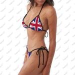 UK Flag 3D Printed Micro Bikini Set