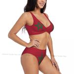 Morocco Flag Bikini Set for Women