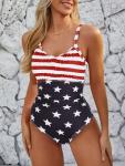 Patriotic American Flag Women's Swimsuit