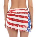 Zando American Flag Swim Cover Up Dress