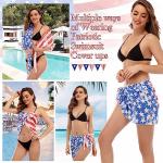 Zando American Flag Swim Cover Up Dress
