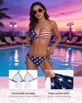 Patriotic American Flag Bikini for Women