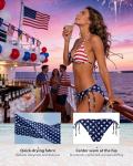 Patriotic American Flag Bikini for Women