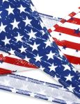Girls' Patriotic Two-Piece Criss Cross Bikini