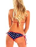 American Flag Bikini for Women - Patriotic Swimwear