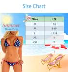 American Flag Bikini for Women - Patriotic Swimwear