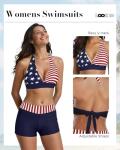 Patriotic American Flag Bikini for Women