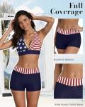 Patriotic American Flag Bikini for Women