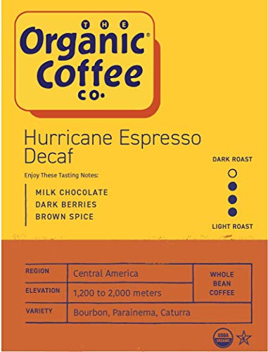 Decaf Hurricane Espresso Whole Bean Coffee, 32oz
