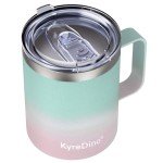 KyreDino 12 oz Stainless Steel Travel Coffee Mug