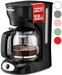 Mueller 12-Cup Drip Coffee Maker with Glass Carafe