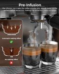COWSAR 15 Bar Semi-Automatic Espresso Machine