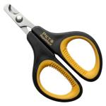Cat Nail Clippers by Pet Republique – Professional Stainless-Steel Nail Clipper for Cats, Kittens, Hamster, Rabbits, Birds, & Small Breed Animals Claw Trimmer (Black+Yellow)