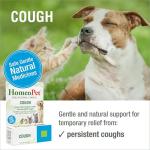 HomeoPet Cough, Safe and Natural Cough Supplement for Dogs, Cats, and Small Pets, 15 Milliliters