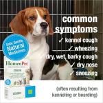 HomeoPet Cough, Safe and Natural Cough Supplement for Dogs, Cats, and Small Pets, 15 Milliliters