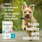 HomeoPet Cough, Safe and Natural Cough Supplement for Dogs, Cats, and Small Pets, 15 Milliliters