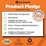 Pet Honesty Hip & Joint Health Max Strength – Dog Joint Support Chews with Glucosamine Chondroitin & Omega-3s – Joint Supplement for Dogs to Support Mobility, Flexibility & Comfort – Bacon (90 ct)