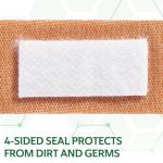 CURAD Assorted Bandages Variety Pack, 300 Count, 6 Styles Including Antibacterial, Waterproof, Sheer, Plastic, Heavy Duty & Flex-Fabric, Protects Scrapes, Cuts & Burns, Latex-Free