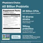 Physician’s Choice Probiotics 60 Billion CFU