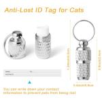 Reflective Cat Collar Set with Bells, 14 Pieces