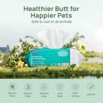 HICC Pet Wipes for Dogs and Cats - Hypoallergenic Cleanser