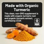 NatureWise Organic Turmeric Curcumin Capsules, 180 Count