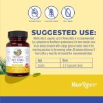 MaryRuth Organics Gut Flora Health+ Enzymes | Up to 2 Month Supply | Prebiotic Probiotic Digestive Enzymes Blend for Healthy Gut Biome & Digestive Support | Gastrointestinal Health | 60 Capsules