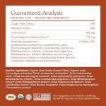 Fera Pets Probiotics for Dogs & Cats with Prebiotics - USDA Organic - Gut Health Powder Supplement with 12 Strains and 5 Billion CFUs - Supports Immunity, Energy and Skin & Coat - 60 Scoops
