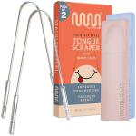 MasterMedi Stainless Steel Tongue Scraper Set