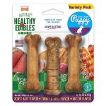 Nylabone Healthy Edibles Puppy Starter Kit, 3 Pack