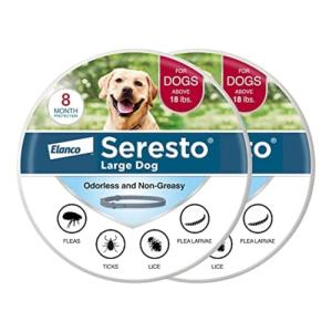 Seresto Flea & Tick Collar for Large Dogs 2-Pack