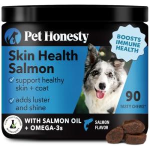 Salmon Chews for Dog Skin Health & Itch Relief